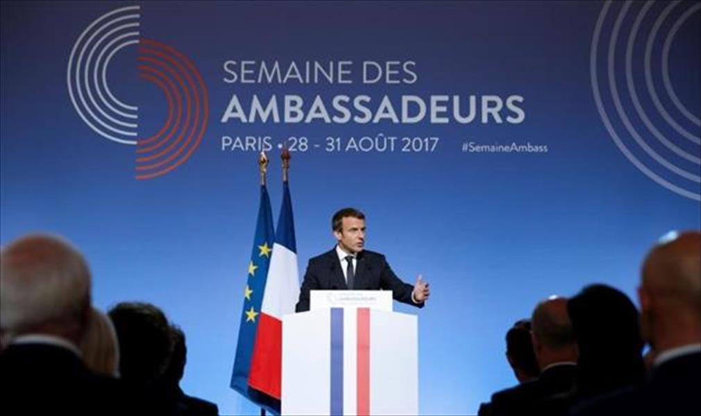 ماكرون: مكافحة «الإرهاب» تتصدر أولويات الدبلوماسية الفرنسية