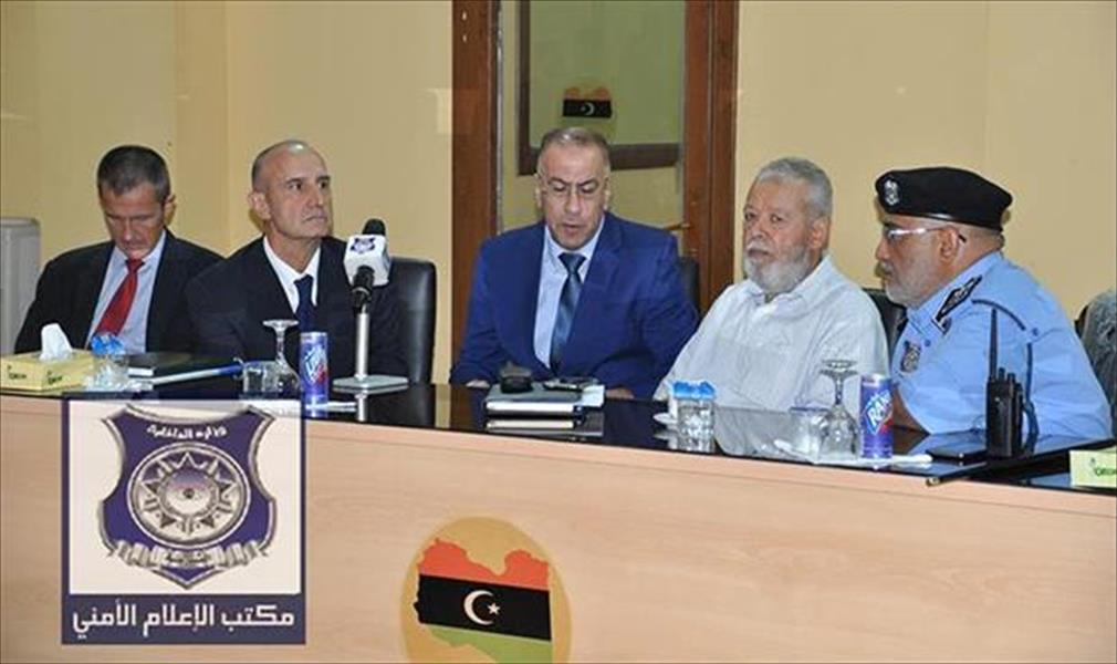 الجنرال باولو سيرا يقدم مقترحًا لمشروع دعم قطاع الشرطة الليبي