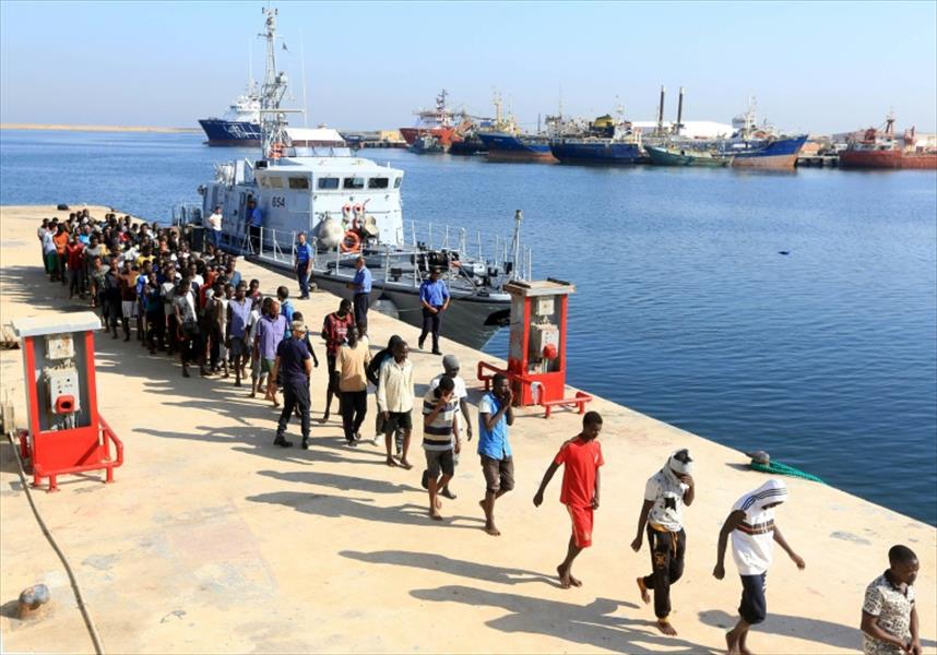 إنقاذ 250 مهاجرًا غير شرعي شمال ساحل القره بوللي