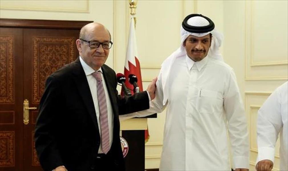 قطر وفرنسا تتفقان على زيادة التعاون الاقتصادي بين البلدين