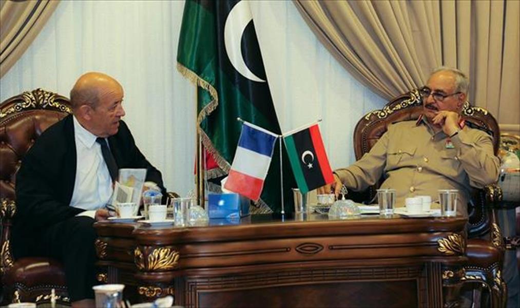 فرنسا تدعو المشير خليفة حفتر «لاحترام عملية السلام»