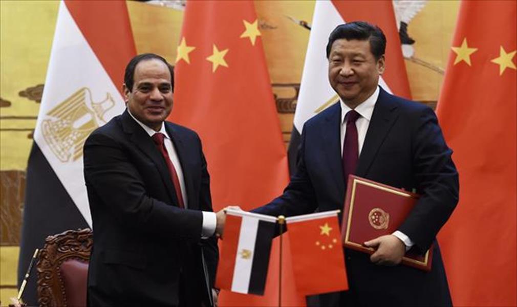 الرئيس المصري ونظيره الصيني يتفقان على تعزيز جهود مكافحة الإرهاب