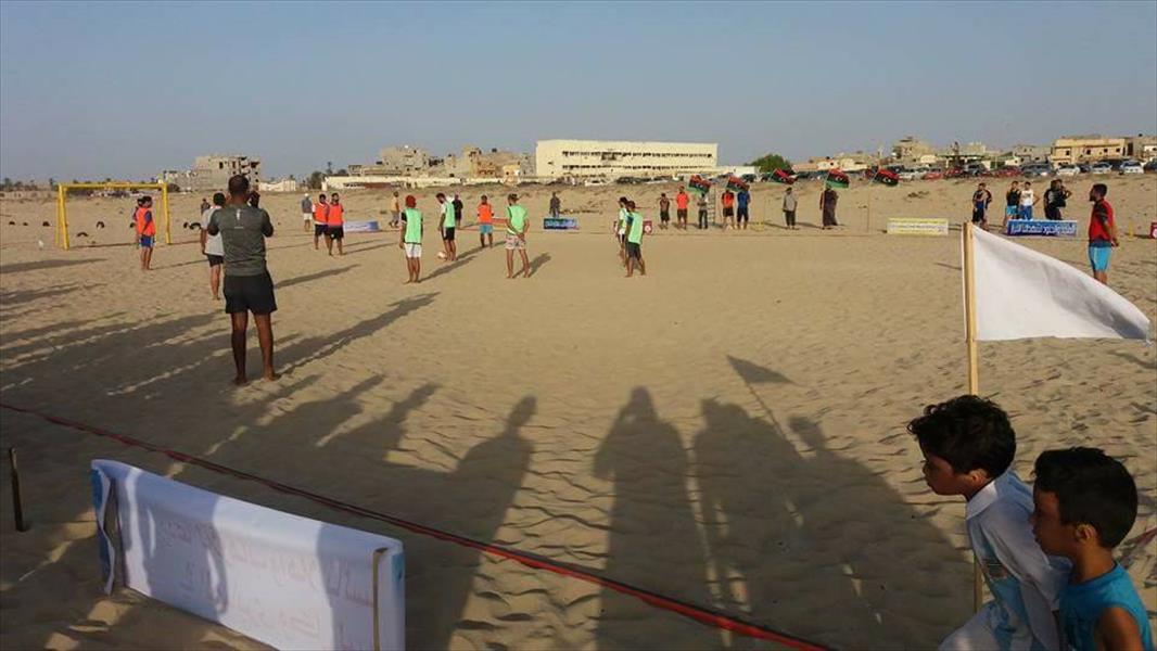 بالصور: تعادل «سوق الحوت» و«اخريبيش» في افتتاح دوري شهداء الصابري