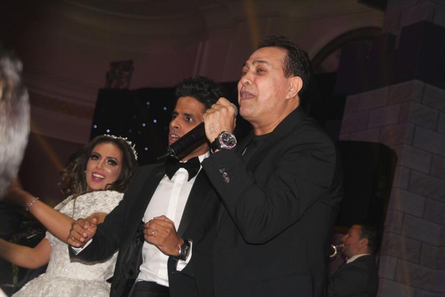بالصور: نجوم الفن في حفل زفاف حمدي الميرغني