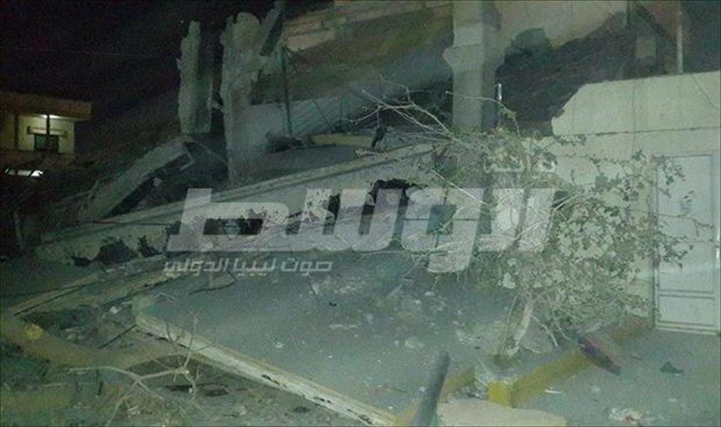 تفجير مقر اللجنة الشرعية التابعة لأنصار الشريعة ببنغازي