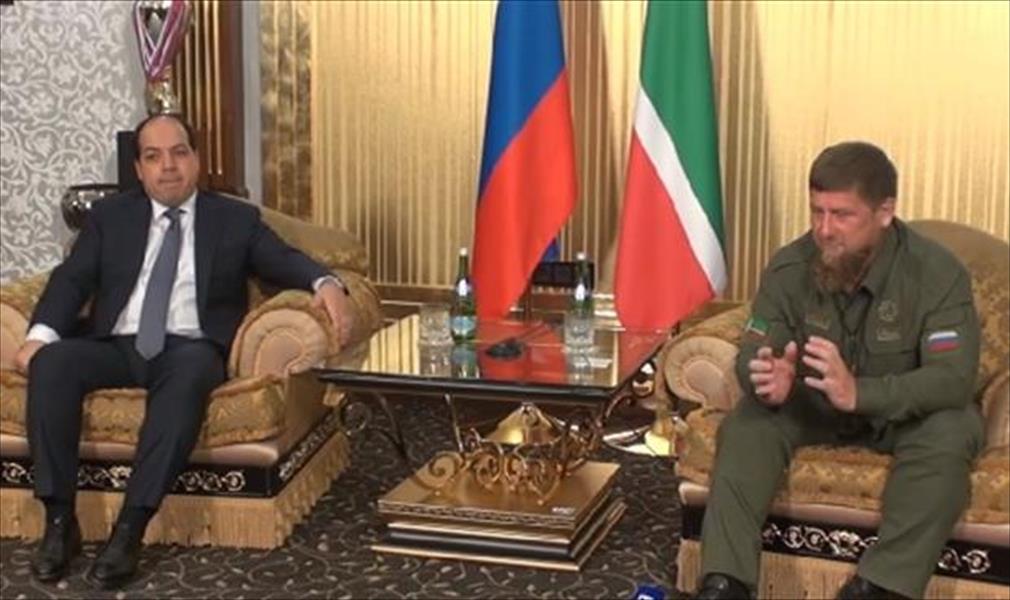 معيتيق يجري مباحثات حول ليبيا مع الرئيس الشيشاني في غروزني (فيديو)