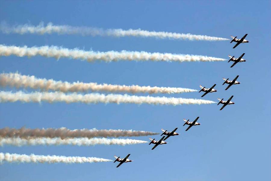 القوات الجوية المصرية تشارك في معرض أثينا الدولي للطيران باليونان