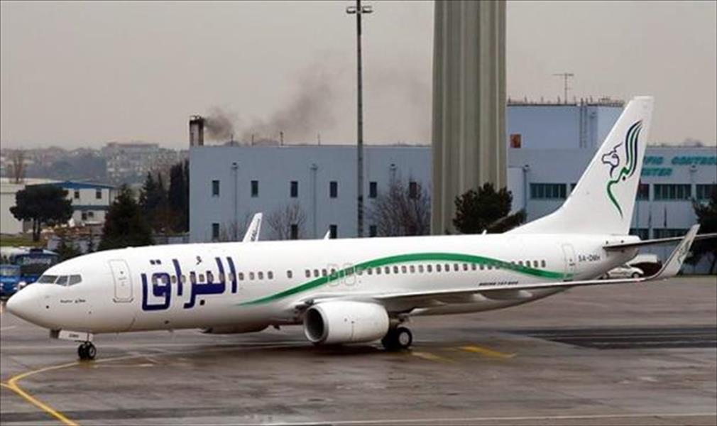 طيران البراق تبدأ اليوم تسيير رحلاتها بين طرابلس وبنغازي
