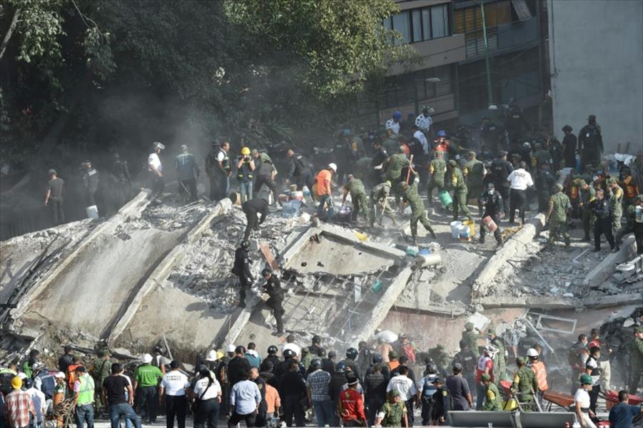 مصر تعرب عن تعازيها في ضحايا زلزال المكسيك