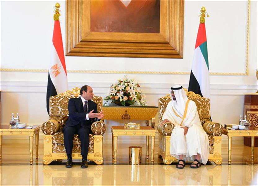 السيسي: العلاقة بين مصر والإمارات نموذج للتعاون الاستراتيجي بين الدول العربية