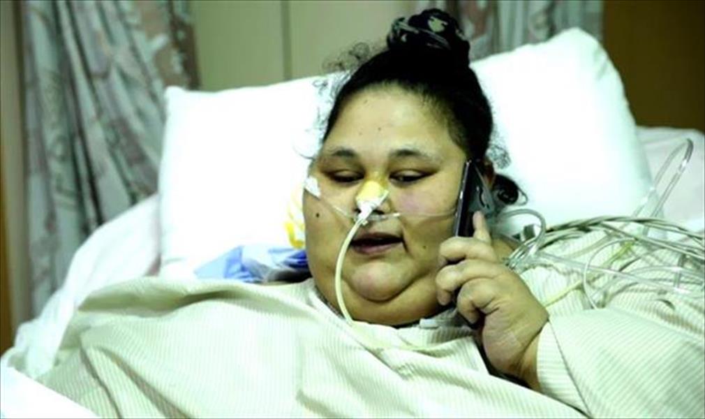 وفاة المصرية إيمان عبدالعاطي أسمن امرأة في العالم
