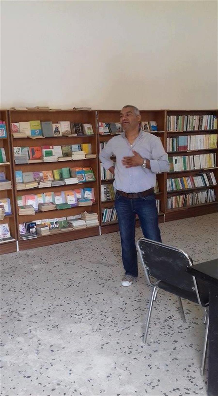 مناجي بن حليم تدعو لدعم مكتبة مؤسسة الإصلاح والتأهيل