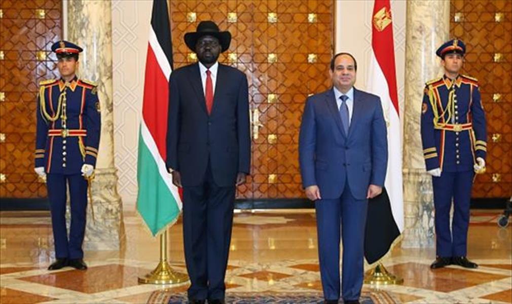 مسؤول بجنوب السودان يسلم السيسي رسالة من سلفا كير