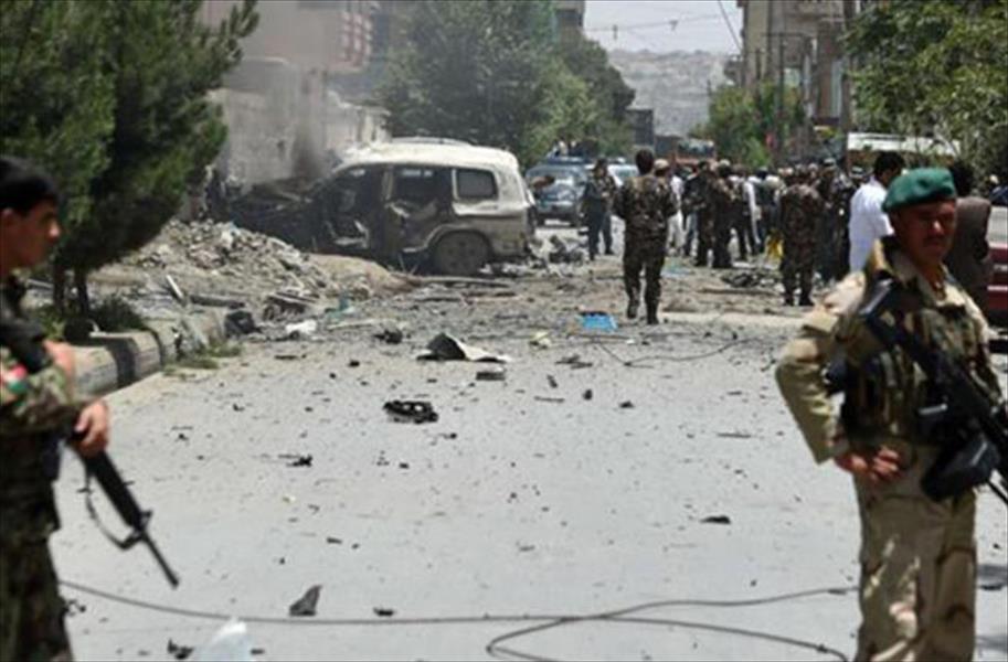 مقتل 12 على الأقل من الشرطة الأفغانية في انفجار سيارة بقندهار