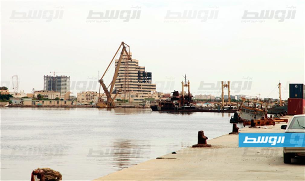 «بوابة الوسط» ترصد الاستعدادات لإعادة افتتاح ميناء بنغازي البحري (صور)