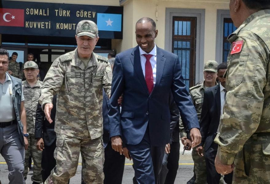 تركيا تفتتح أكبر قاعدة أجنبية عسكرية في الصومال