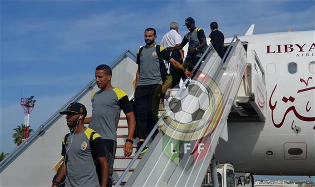 المنتخب الكروي يصل تونس ويبدأ استعداده للكونغو