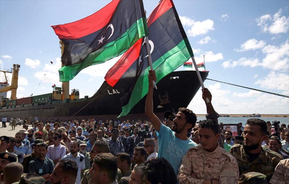 بالصور.. إعادة فتح ميناء بنغازي