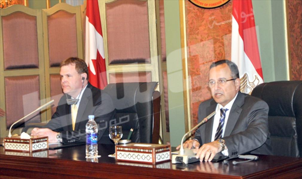 القاهرة: جولة مباحثات سياسية بين مصر وكندا