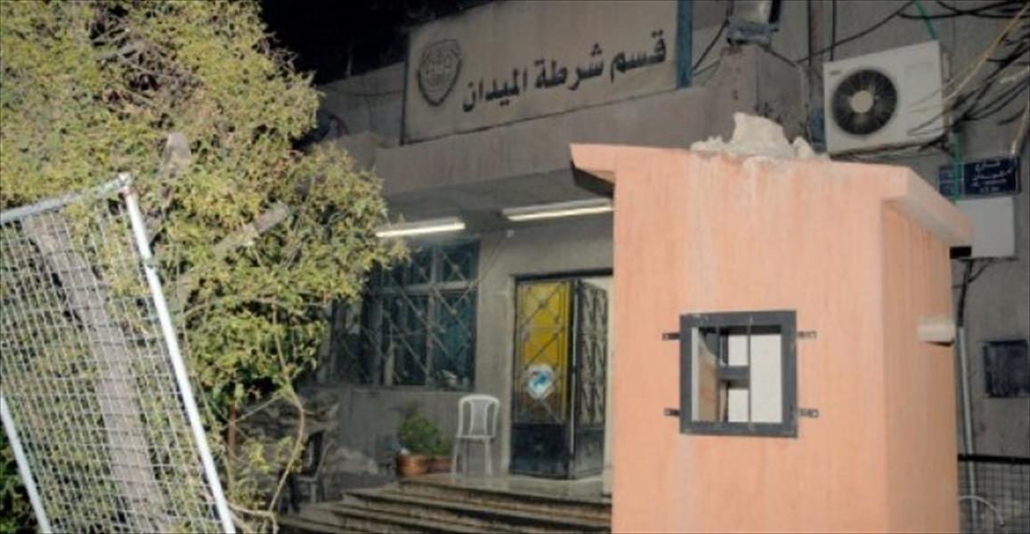 قتلى في هجوم انتحاري مزدوج على مركز للشرطة في دمشق