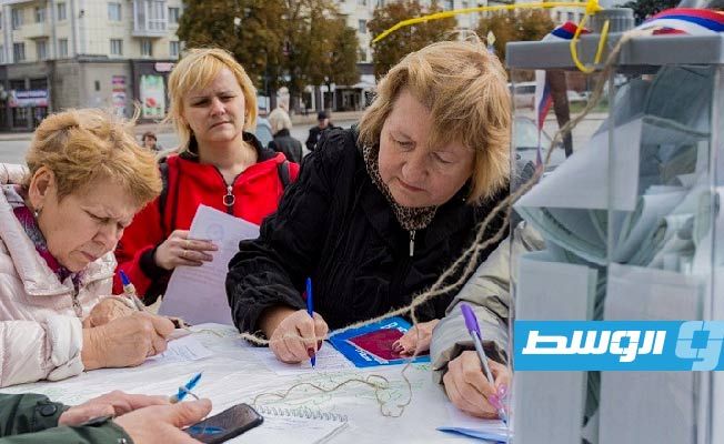 بعد استفتاءات الضم.. أوكرانيا تطالب بزيادة «كبيرة» في المساعدات