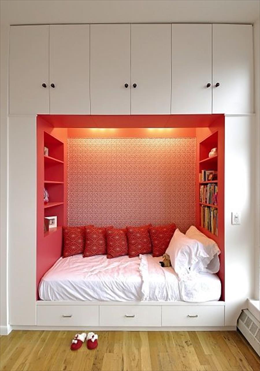 بالصور: تصميمات سرير يناسب المساحات الصغيرة