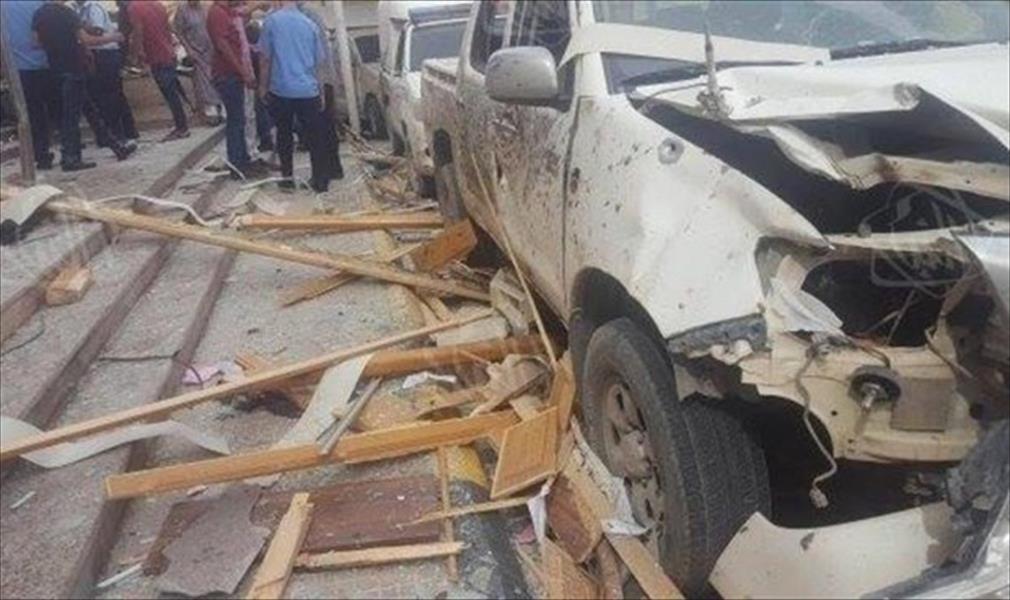 تفكيك السيارة المفخخة التي حاول «داعش» استخدامها في هجوم مصراتة