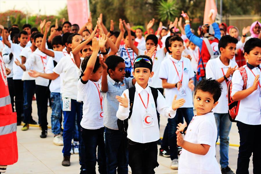 بالصور: الهلال الأحمر يحتفل في بنغازي بالذكرى الـ60 تحت شعار «قوتنا في وحدتنا»