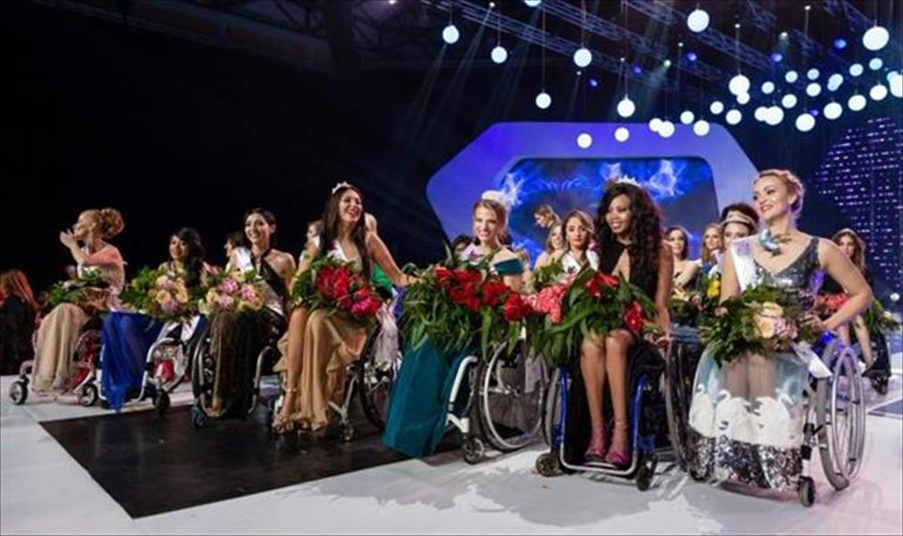 اختيار ملكة جمال العالم على كرسي نقال في بولندا