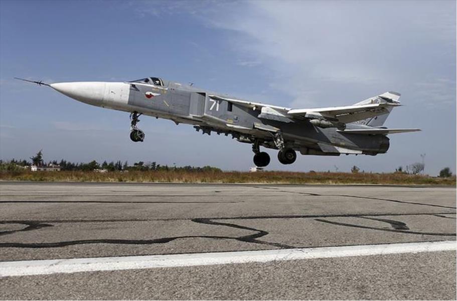 تحطم طائرة حربية روسية في سورية ومقتل طاقمها