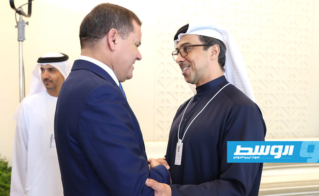 الدبيبة يبحث التعاون الاقتصادي مع نائب الرئيس الإماراتي