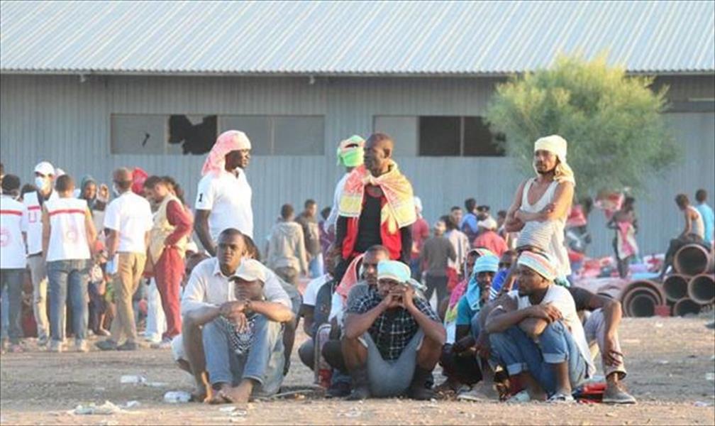 نقل أكثر من 8500 مهاجر بصبراتة إلى مراكز الإيواء في طرابلس وغريان