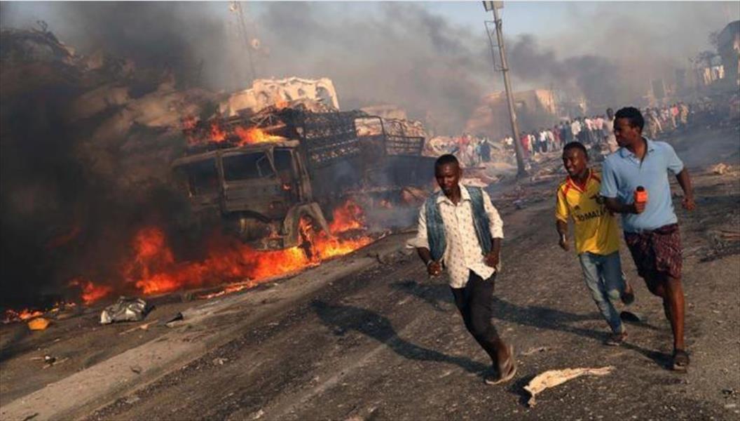 ارتفاع عدد قتلى تفجيري الصومال إلى 263