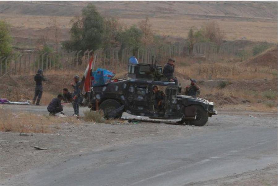 القوات العراقية تسيطر على حقول باباكركر النفطية بكركوك