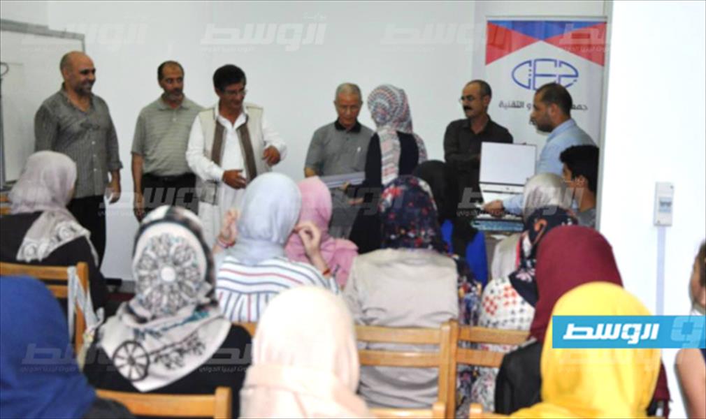 اختام فعاليات المخيم السادس لأوائل الشهادة الإعدادية في مصراتة