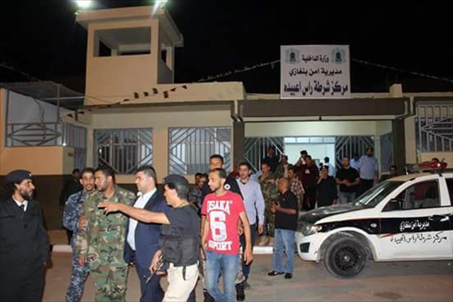 وكيل «داخلية الوفاق» يزور مركز شرطة رأس اعبيدة ببنغازي