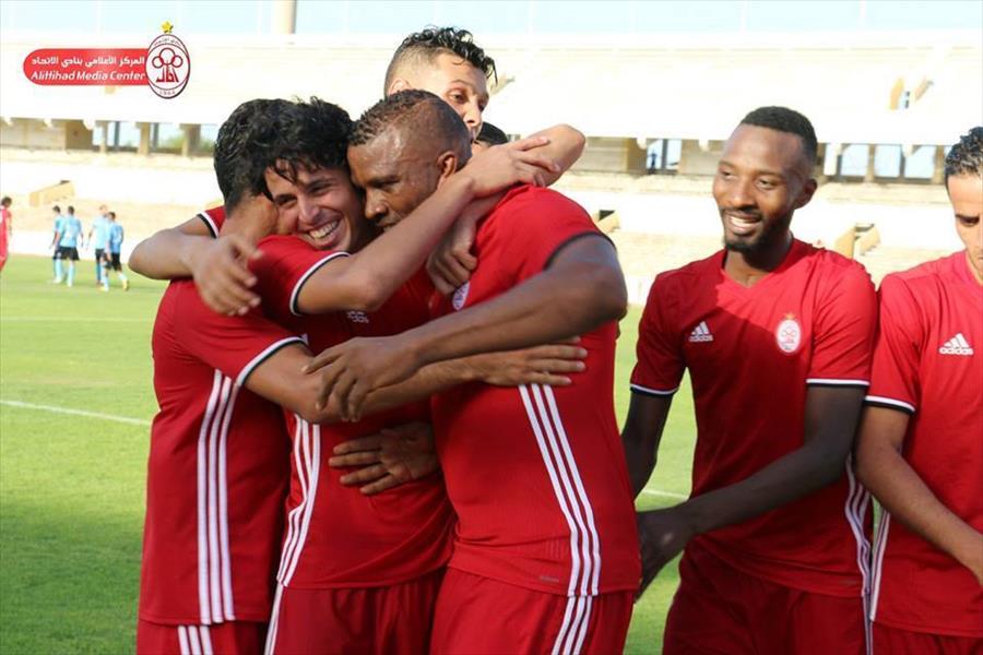 الدوري الليبي: الاتحاد يحقق فوزه الخامس على التوالي والزوي يتصدر هدافي البطولة