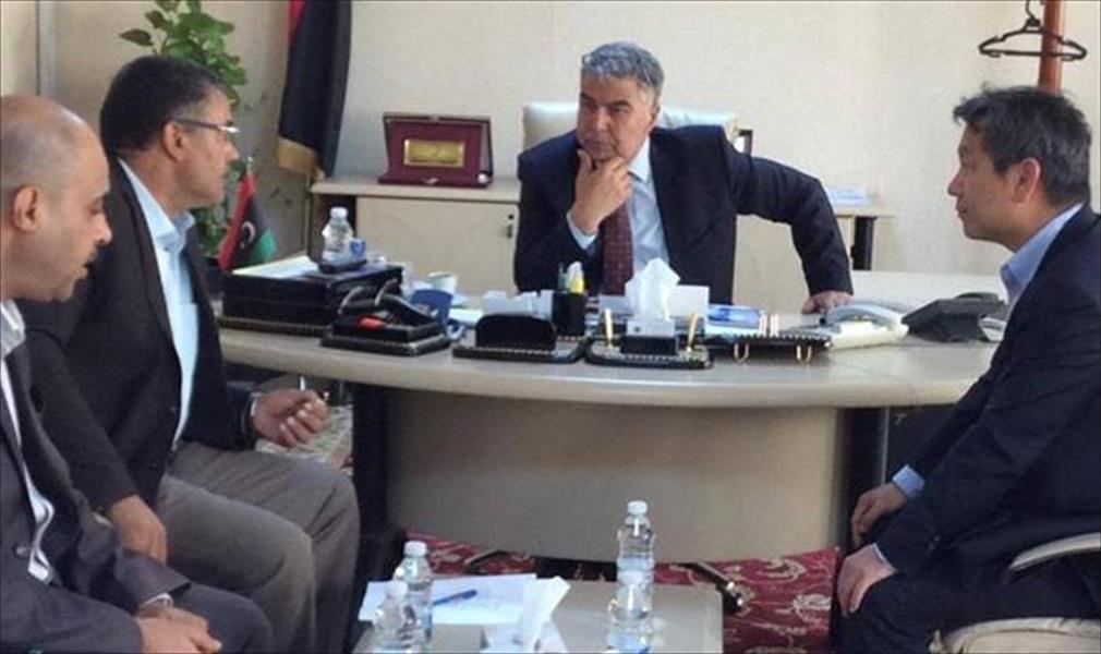 «العامة للكهرباء» تناقش مستجدات العمل بمشروع محطة كهرباء غرب طرابلس