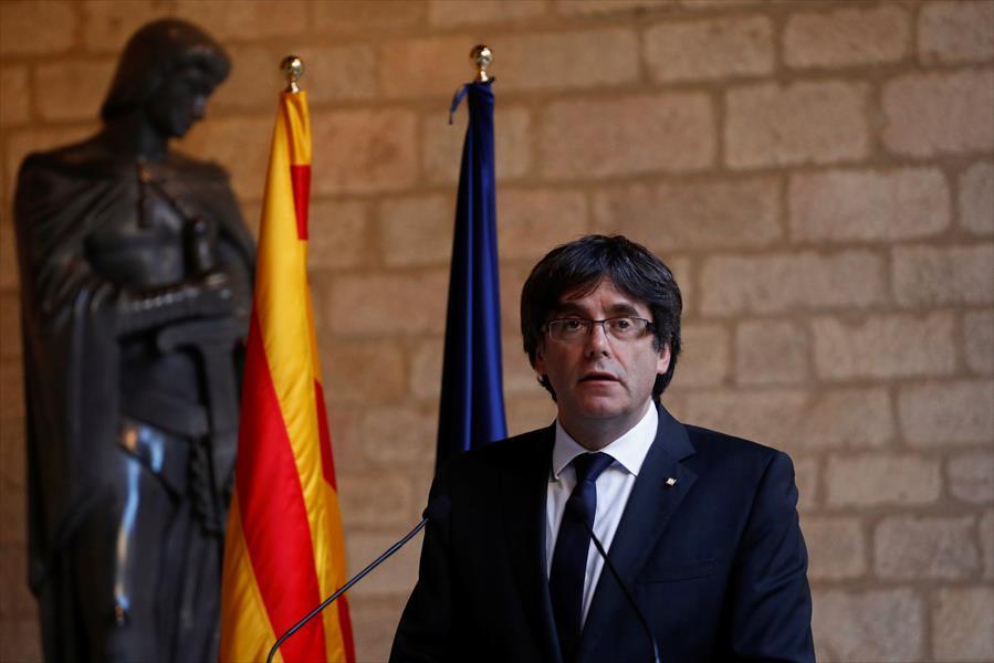 بوتشيمون يدعو لإبطاء عملية استقلال كتالونيا لتجنب الاضطرابات