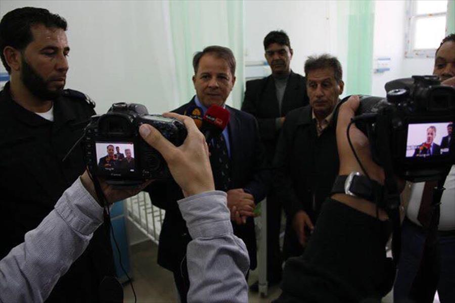 بالصور: افتتاح مستشفى الإسعاف والطوارئ القروي في الأبيار‎