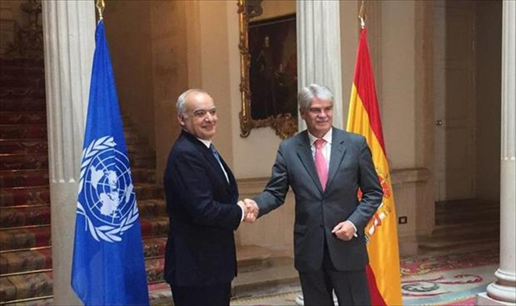 سلامة يبحث مع وزير الخارجية الإسباني «خطة العمل من أجل ليبيا»