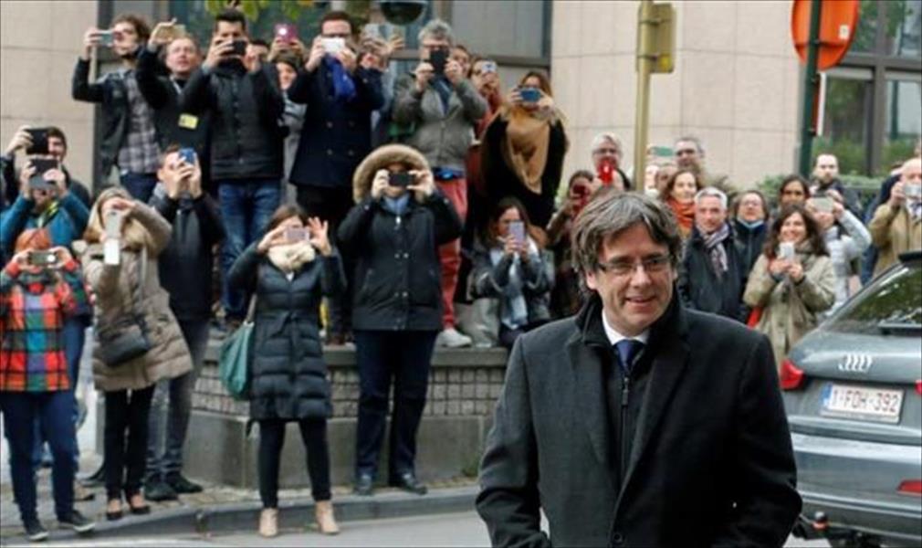 القضاء البلجيكي يطلق رئيس كتالونيا المقال ومستشاريه