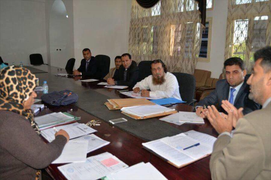 لجنة شؤون أعضاء هيئة التدريس بجامعة طبرق تعتمد أول ترقية علمية
