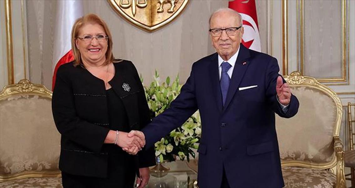 تونس ومالطا تبحثان مكافحة الإرهاب والهجرة السرية والملف الليبي