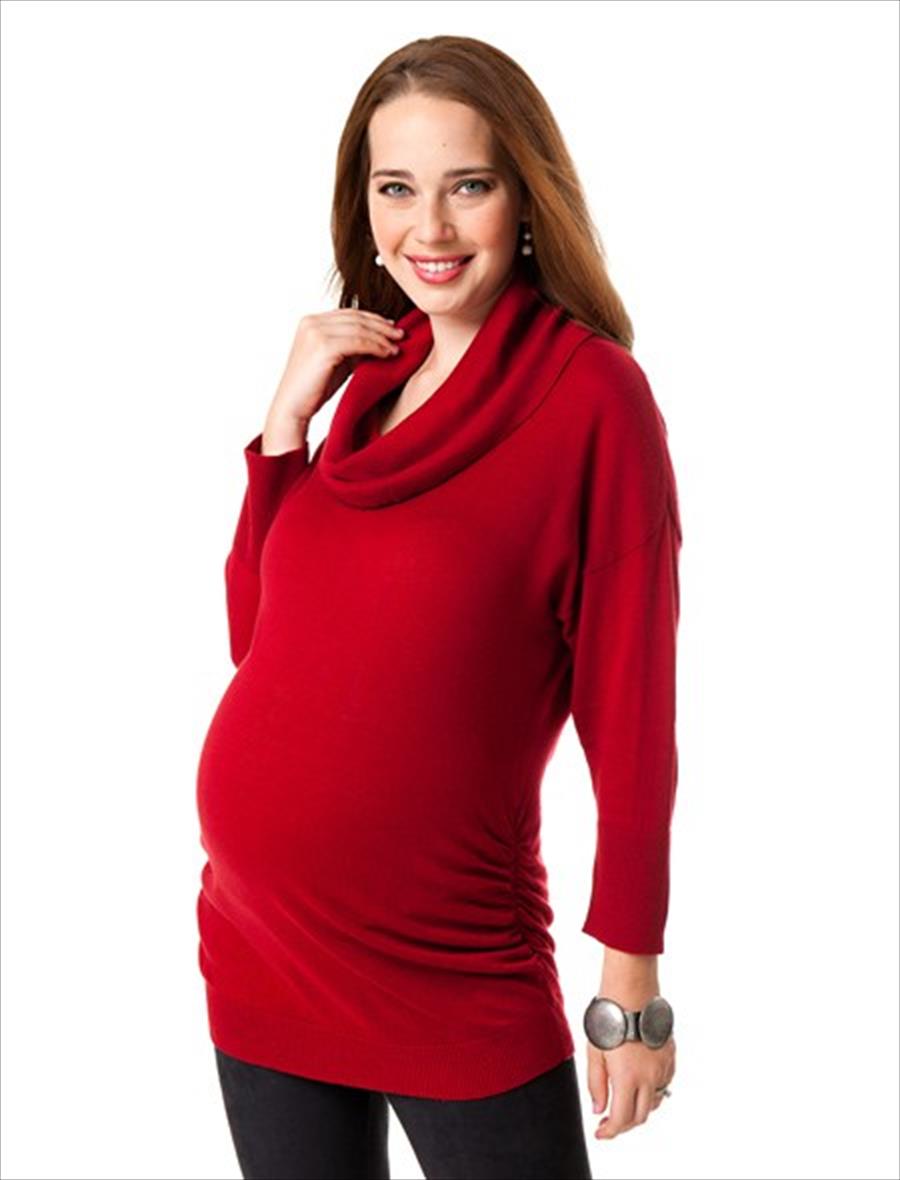 ملابس شتوية للمرأة الحامل
