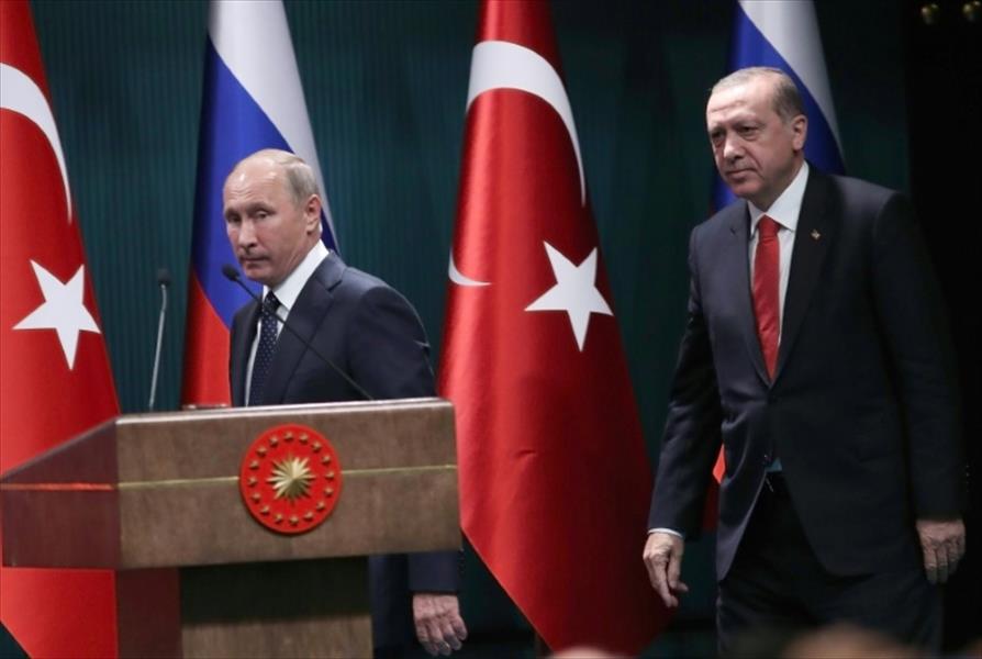 إردوغان وبوتين يبحثان عن تسوية للنزاع السوري 
