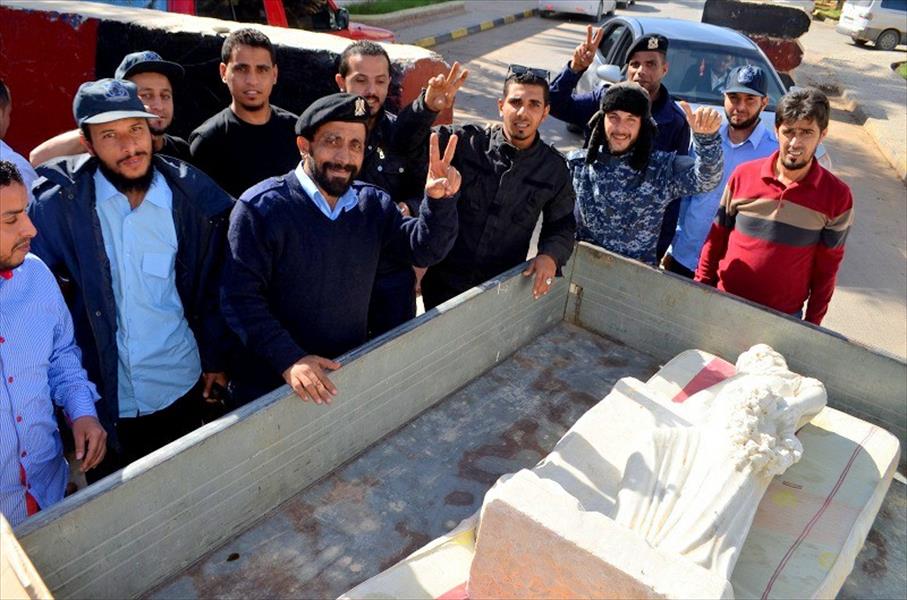 «آثار بنغازي» تكشف هوية تمثال الفتاة الحزينة