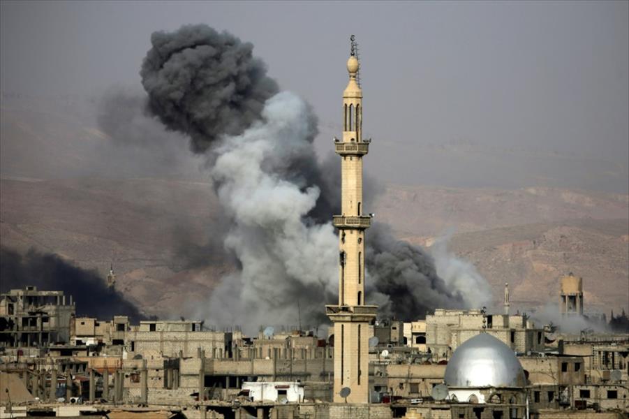 مقتل 14 مدنيًا في قصف لقوات النظام السوري على مناطق بالغوطة