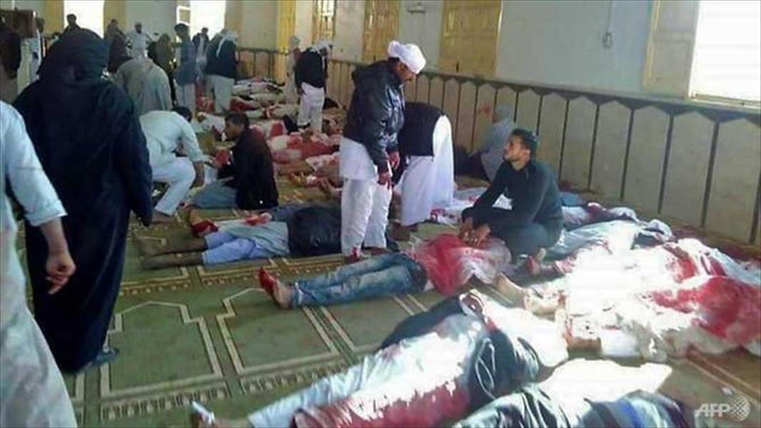 النيابة العامة: 305 قتلى في هجوم «الروضة» والمهاجمون رفعوا علم «داعش»