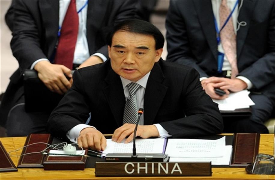 مندوب الصين: ندعم أي جهود تؤدي إلى التسوية السياسية في ليبيا 